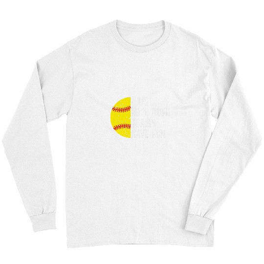 Sport Softball Fan Saying I Just Hope Both Teams Have Fun Long Sleeves