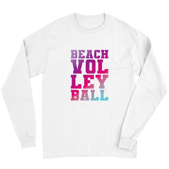 Sport Volleyball Beach Volleyball Sand Beach Player Long Sleeves