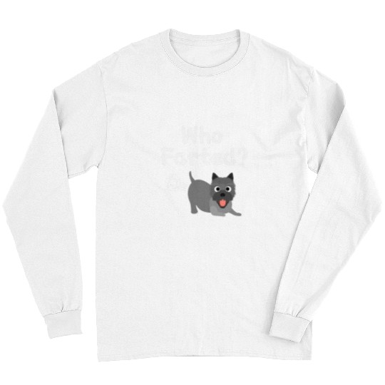 Cairn Terrier Pet Grey funny humorous dog owner lover Long Sleeves
