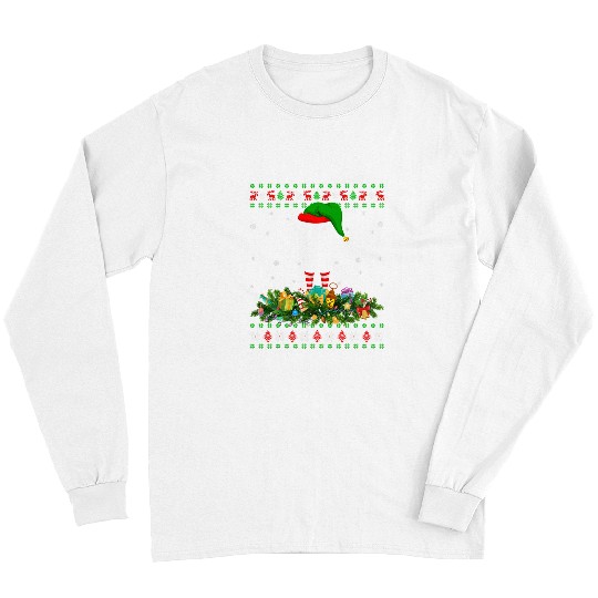 Corgi Pet Dog Matching Family Ugly Im The Corgi Lover Elf Christmas 400 Long Sleeves