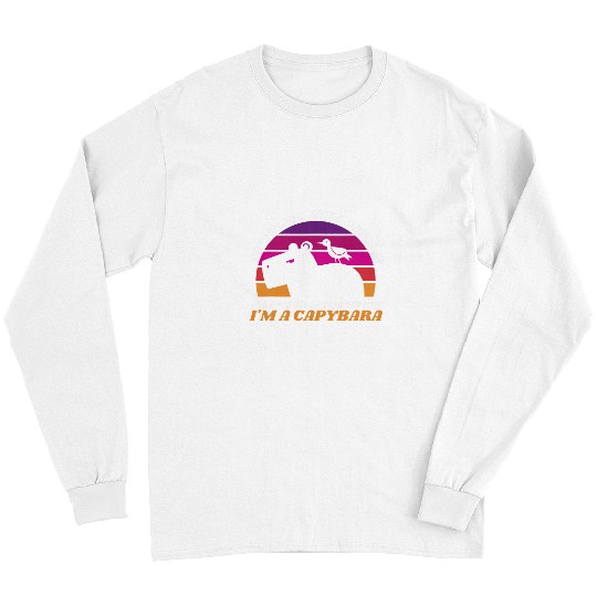capybaras Mammal Are Awesome Funny capybaras Lover Long Sleeves