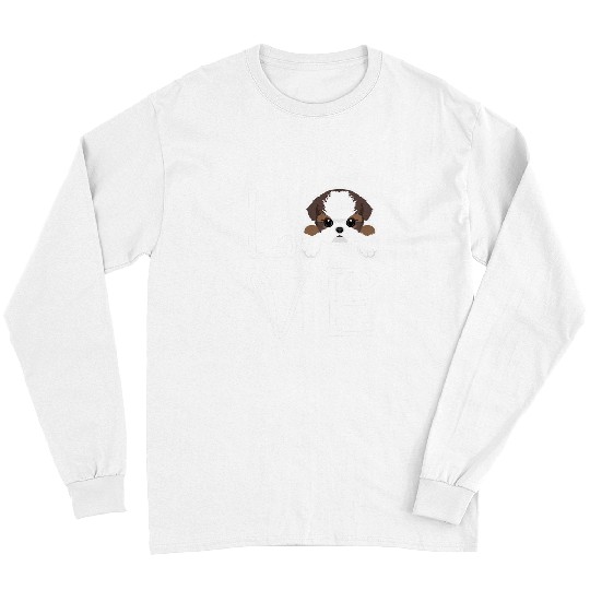 Shih Tzu Pet Love Dog Owner Shih Tzu Puppy Long Sleeves