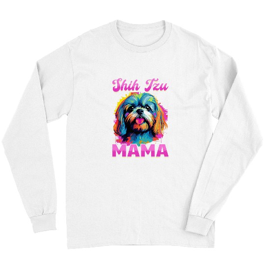 Shih Tzu Pet Hsi Shih dog Pet Dog Breed Shih Tzu Mama Long Sleeves