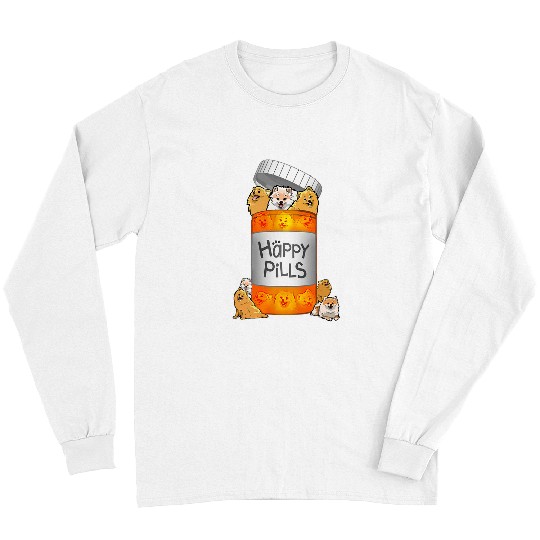 Pomeranian Pet Happy Pills 470 Long Sleeves