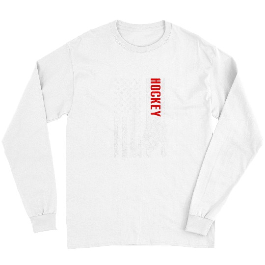 Sport Hockey Design For Men Women Hockey Player Sport Lovers Long Sleeves