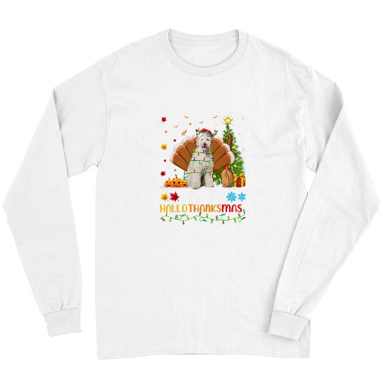 Labradoodle Pet Dog Lover Funny Happy Labradoodle HelloThanksMas Long Sleeves