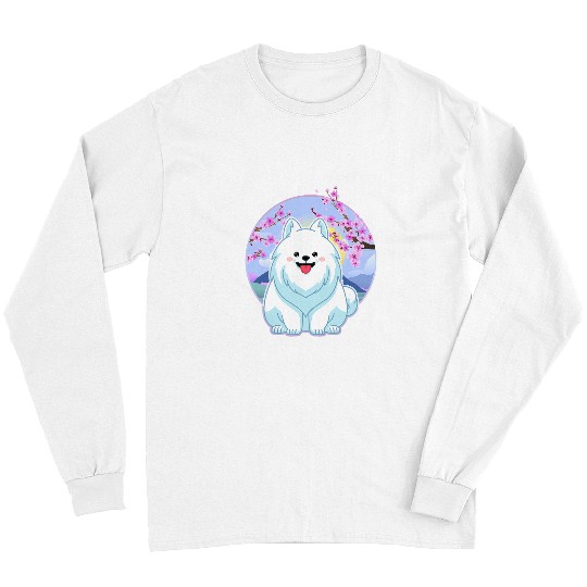 Pomeranian Pet Kawaii Puppy Lover Long Sleeves