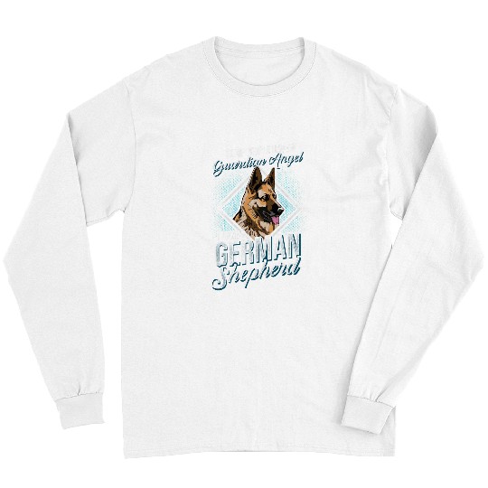 German Shepherd Pet dog Guardian Angel Long Sleeves