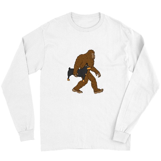 Miniature Pinscher Pet Bigfoot Long Sleeves