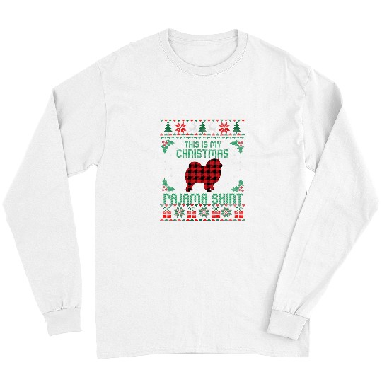 Chow Chow Pet Lover This is My Christmas Pajama Christmas Long Sleeves