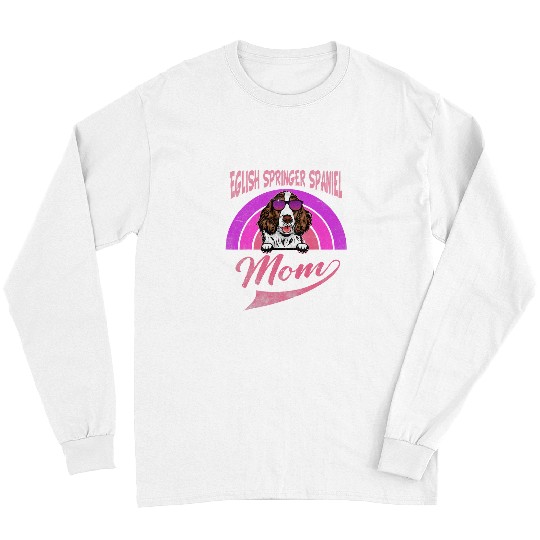 English Springer Spaniel Pet vintages Eglish Springer Spaniel Mom Mothers Day Long Sleeves