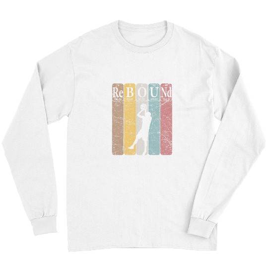Sport Basketball Periodic Table Elements Science Nerd Basketballer Long Sleeves