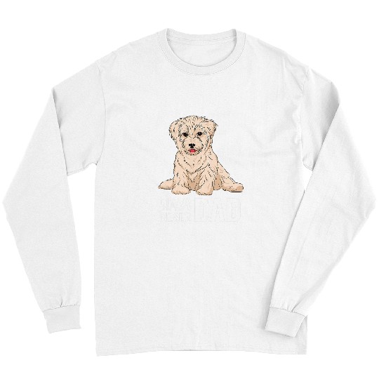 Havanese Pet Mens Funny Havanese dog motif dog dad with humor master Long Sleeves