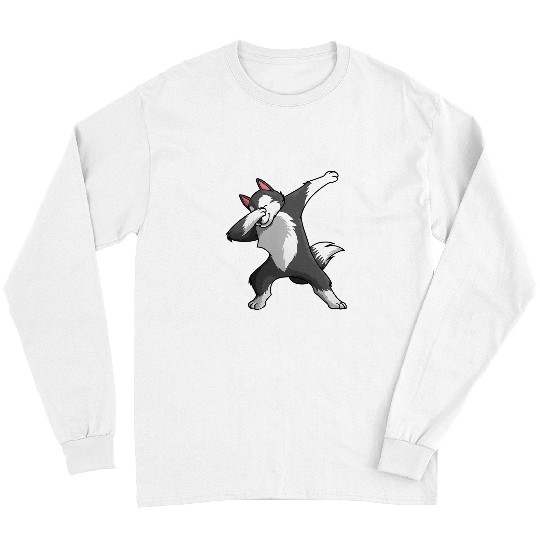 Husky Pet Cute Siberian Husky For Men Women Dabbings Huskies Dog Lovers 368 Long Sleeves