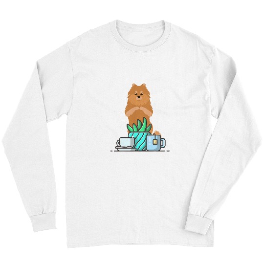 Chow Chow Pet Namaste Yoga Cute Namaste Chow Chow Do Yoga Gardening Lover Long Sleeves