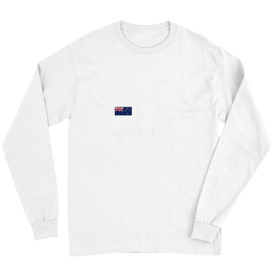 Sport Basketball New Zealand Flag Kiwi Rugby Soccer Football Basketball Cheer Gift Long Sleeves