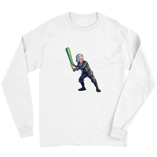 Sport Softball George Washington 4th Of July Men Patriotic Long Sleeves