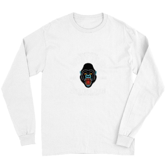 Sport Muay Thai Vintage Muay Thai Gorilla Long Sleeves