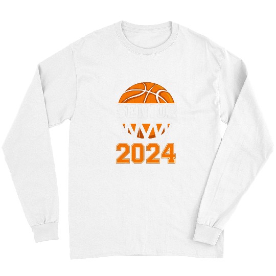 Sport Basketball senior 2024 senior year graduation for men women Long Sleeves