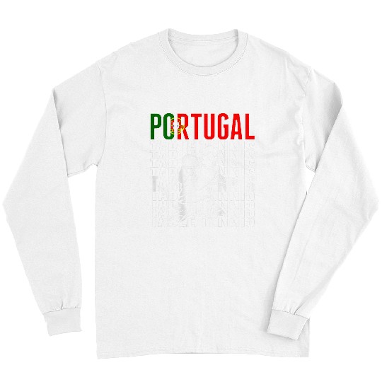 Sport Ping Pong Portugal Table Tennis Lovers Support Portuguese Ping Pong 2 Long Sleeves