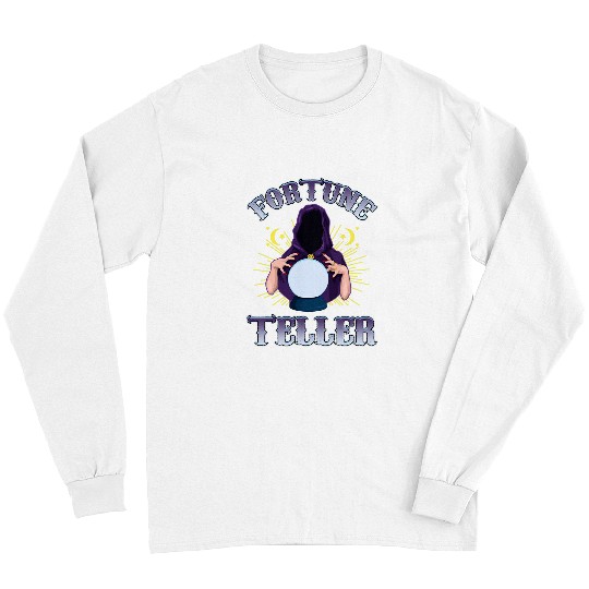 Fortune Teller Psychic Crystal Ball Circus Staff Carnival Long Sleeves