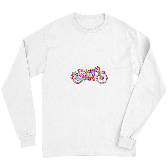 International Dot Day Colorful Dotted Motorcycle Long Sleeves