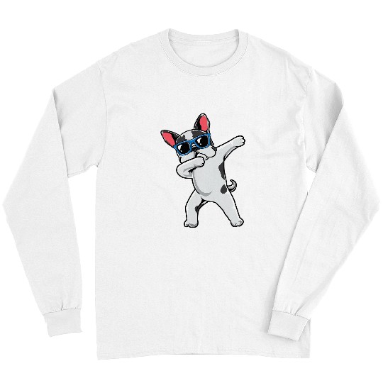 French Bulldog Pet Dabbings French Bully Cute Frenchie Bulldog Dab Boys Gift 1 Long Sleeves