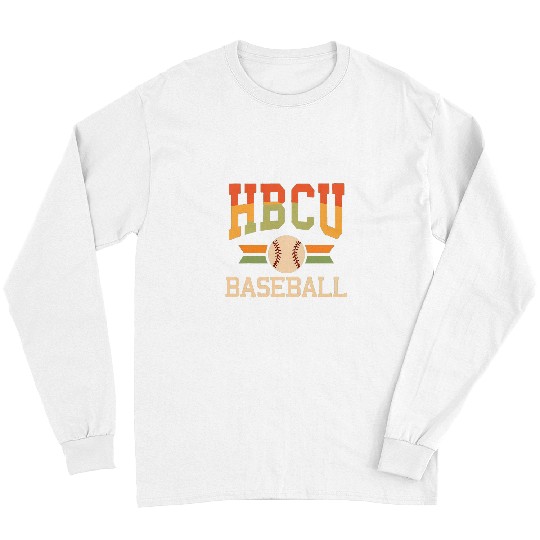 Sport Baseball HBCU baseball Black college Alumni Retro Apparel Long Sleeves