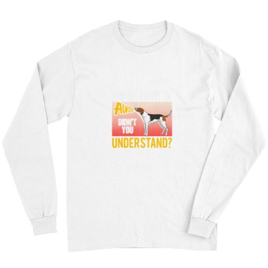 Coonhound Pet Treeing Walker Coonhound 4 Long Sleeves