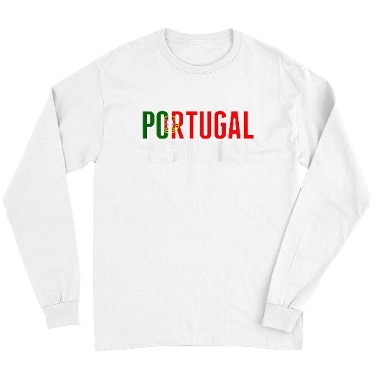 Sport Soccer Portugal Soccer Fans Jersey Portuguese Flag Football Lovers 1 Long Sleeves