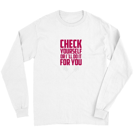 Sport Lacrosse Gift quote woman girl Long Sleeves