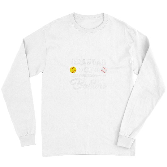 Sport Baseball Funny Grandad of Ballers Grandad of Baseball Softball Player Long Sleeves