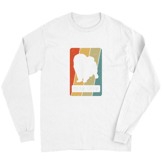 Chow Chow Pet Vintage dog dogs paw chow chow accessories Long Sleeves