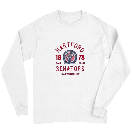 Sport Baseball vintages Hartford Connecticut Senators Baseball Team Long Sleeves