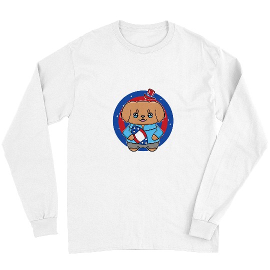Sport American Football Goldie Anime Dog Fantasy Football Golden Retriever Dog Long Sleeves