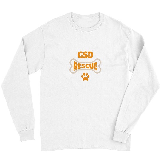 German Shepherd Pet GSD Police Dog Military Dog Rescue Volunteer Long Sleeves