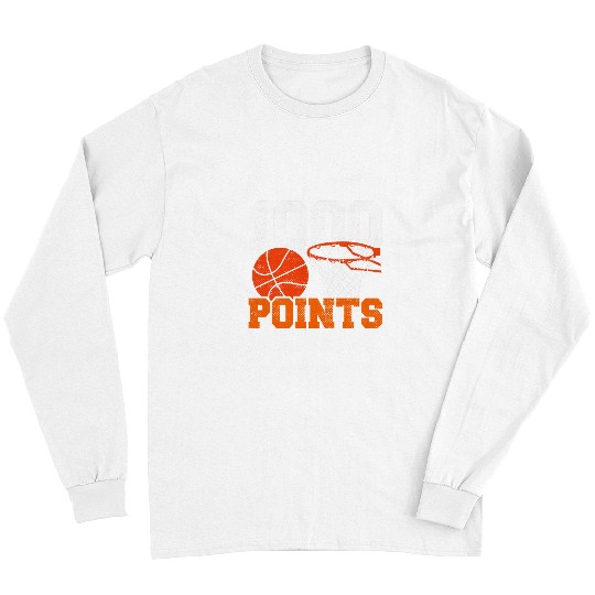 Sport Basketball 1000 Points Basketball Scorer High School Basketball Boys Long Sleeves