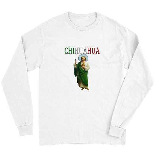 Chihuahua Pet san Judas tadeo chihuahua camisa mexican mexico Long Sleeves