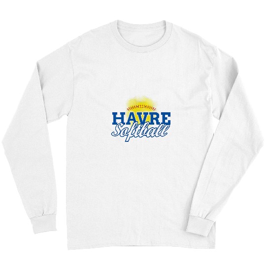 Sport Softball Havre Blue Pony Softball HAVRE Softball Long Sleeves