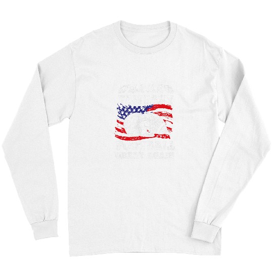 Sport American Football Make Fantasy Football Great Again Funny Trump American Flag Long Sleeves