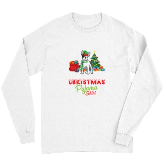 French Bulldog Pet Frenchie Dog Noel Presents This Is My Christmas Pajama 265 Long Sleeves