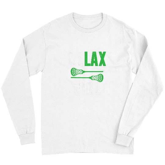 Sport Lacrosse Gift Relax Girl Long Sleeves