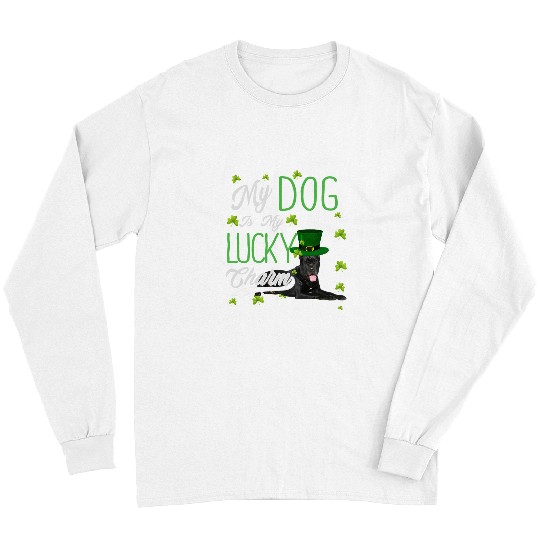 Cane Corso Pet My Dog is My Lucky Charm Long Sleeves