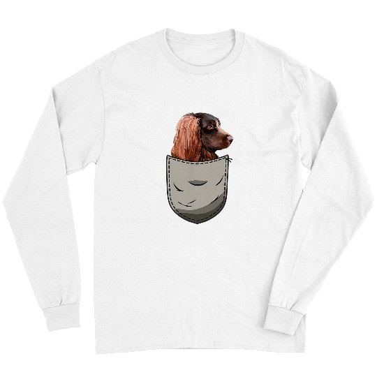 Boykin Spaniel Pet Dogs 365 Boykin Spaniel Dog in Pocket Dog Lover Gifts Long Sleeves