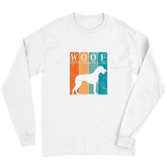 Great Dane Pet Periodic Table Elements Dog Lover Woof 22 Long Sleeves