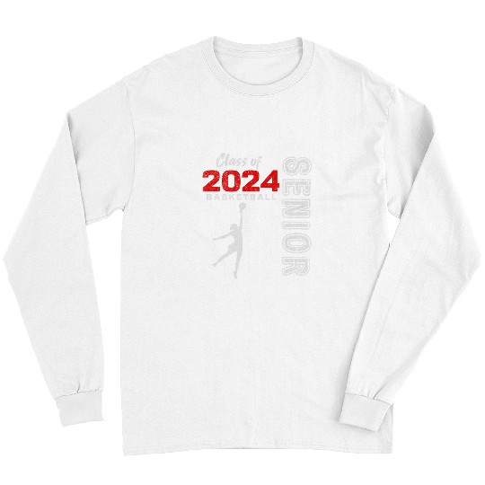 Sport Basketball Girls Basketball Player Senior Class of 2024 Graduation 2024 Long Sleeves