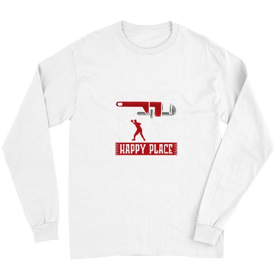 Sport Dodgeball My Dodgeball room is my happy place Long Sleeves