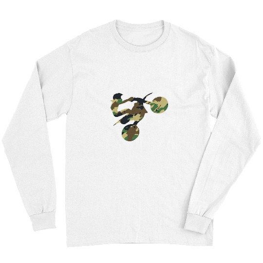 Supermoto Camouflage Motorcycle Motocross Camo Dirt Bike Long Sleeves