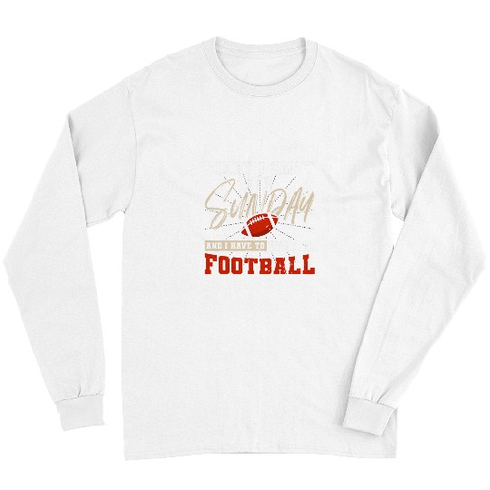 Sport American Football Sunday Football Player Football Fan Sport 3 Long Sleeves
