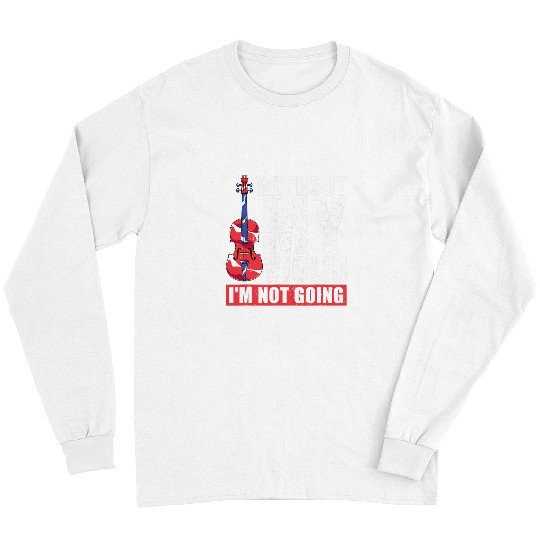 Funny Violin Violinist Musician Violin Player Orchestra Violin Long Sleeves